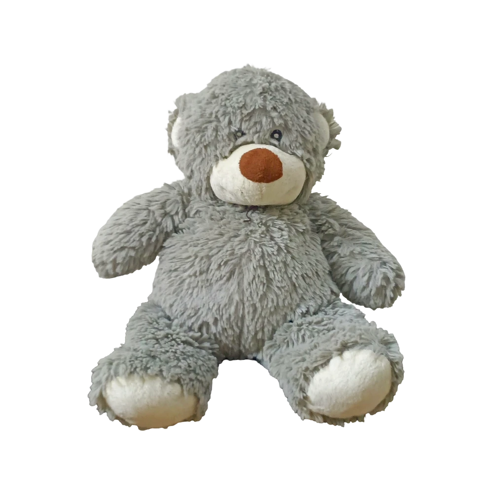 Cute Gray Bear Plush Toy