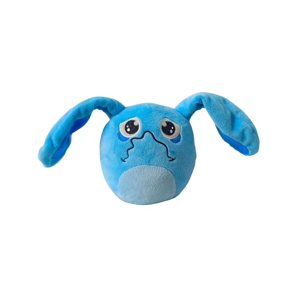 Blue Crying Rabbit | Plush Toy