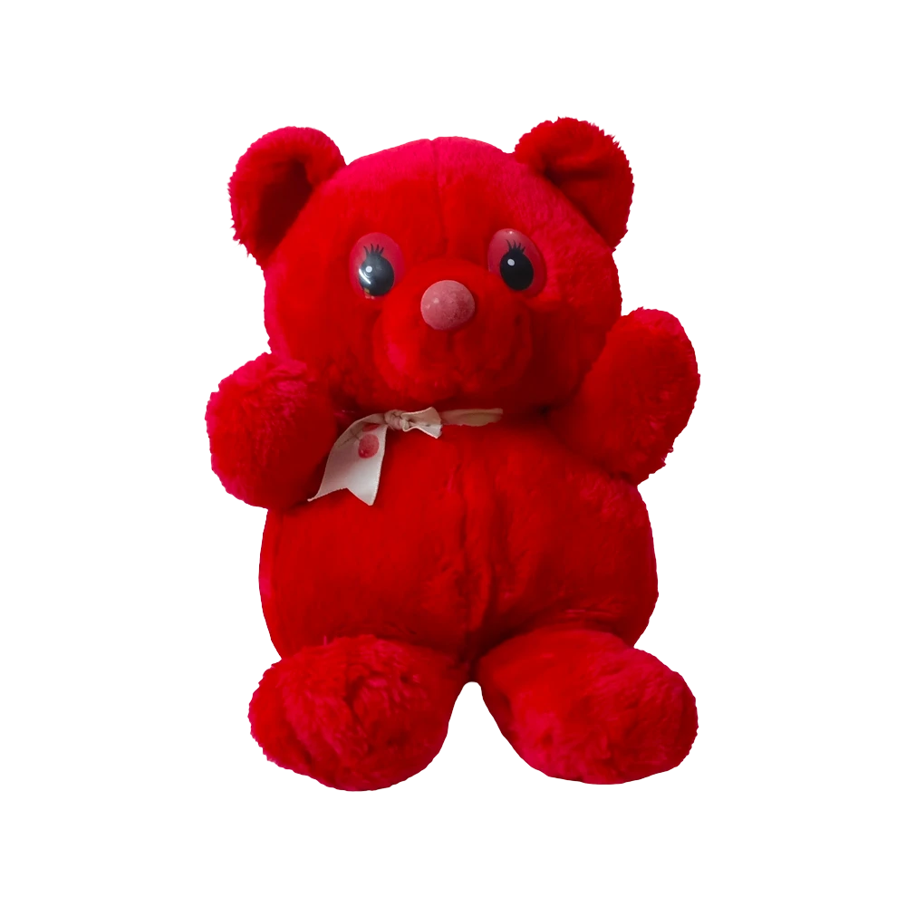 Red Heart Teddy Bear Plush Toy